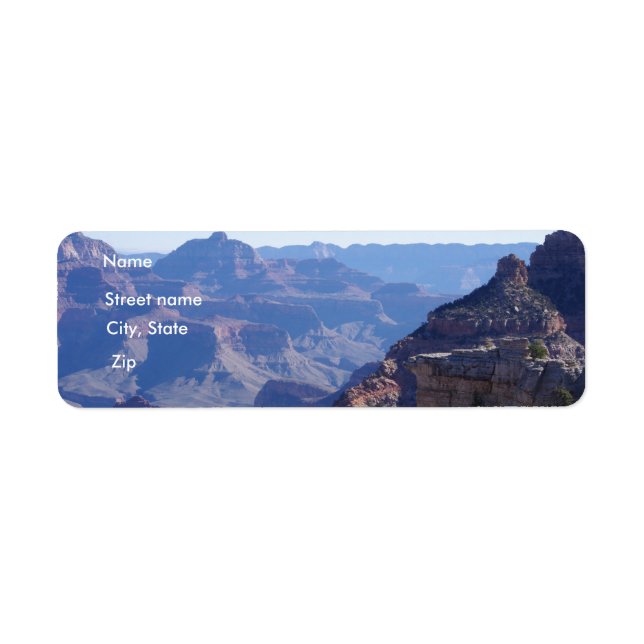 Grand Canyon National Park, South Rim Label (Front)