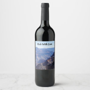 Grand Canyon National Park, South Rim Wine Label