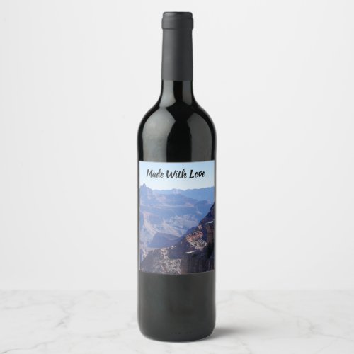 Grand Canyon National Park South Rim       Wine Label