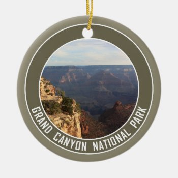 Grand Canyon National Park Souvenir Ceramic Ornament by NationalParkShop at Zazzle