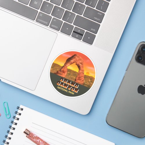 Grand Canyon National Park Sunset Sticker