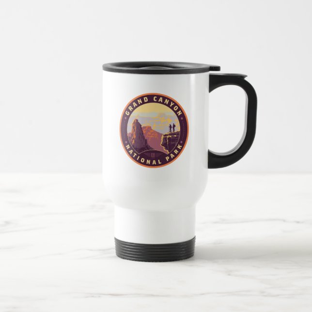 Grand Canyon National Park Travel Mug (Right)