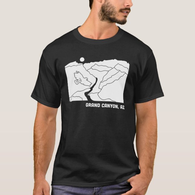 Grand Canyon National Park Travel Vacation Woman M T-Shirt (Front)