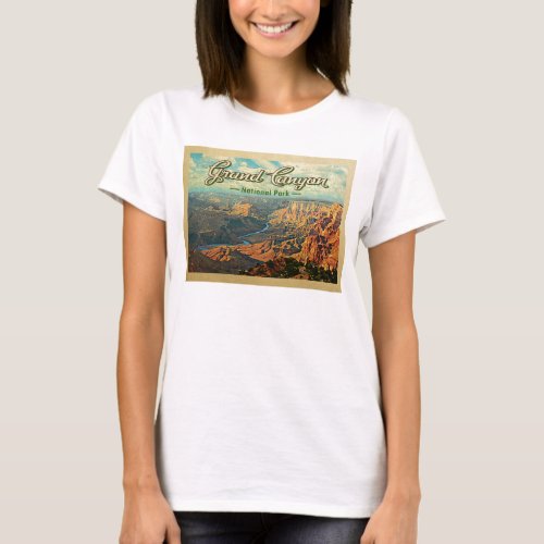 Grand Canyon National Park Vintage Travel T_Shirt