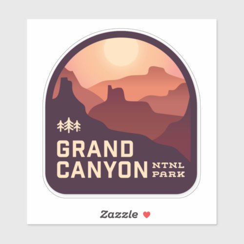 Grand Canyon National Park Vinyl Sticker