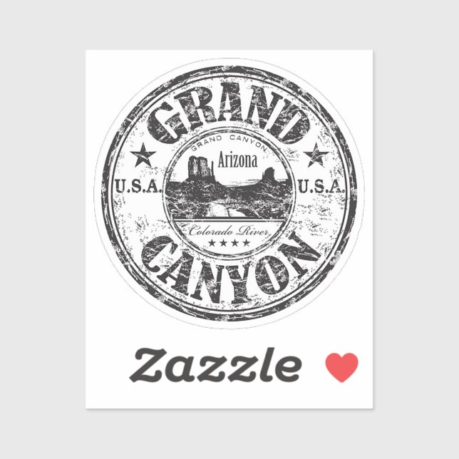 Grand Canyon National Park Vinyl Sticker (Sheet)