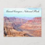 Grand Canyon National Park West Rim Postcard