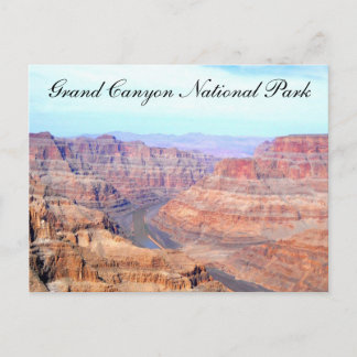 Grand Canyon National Park West Rim Postcard