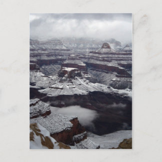 Grand Canyon National Park Winter Postcard
