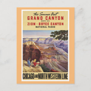 Grand Canyon National Parks Postcard