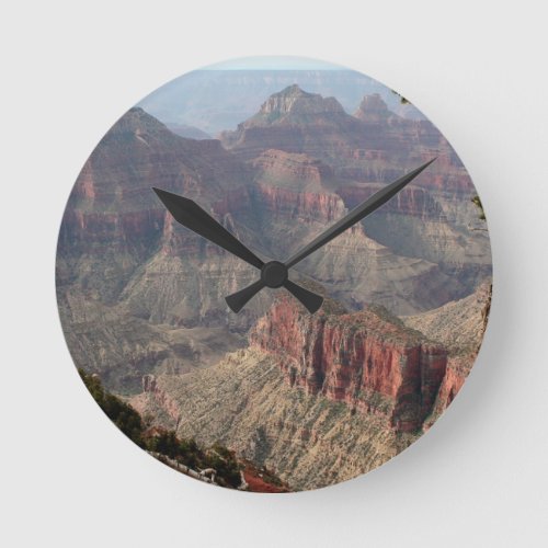 Grand Canyon North Rim Arizona USA 6 Round Clock