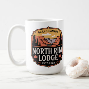 Grand Canyon North Rim Lodge 1937–2025 Memorial Coffee Mug