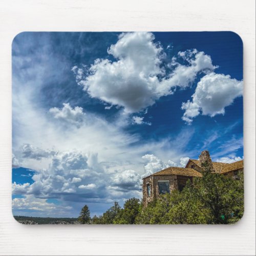 Grand Canyon North Rim Lodge Scenic Photography Mouse Pad