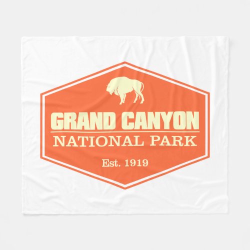 Grand Canyon NP 3 Fleece Blanket