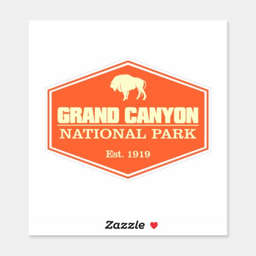 Grand Canyon NP 3 Sticker