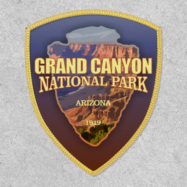 Grand Canyon NP (arrowhead)  Patch (Front)