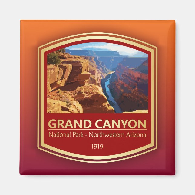 Grand Canyon NP (PF1) Magnet (Front)