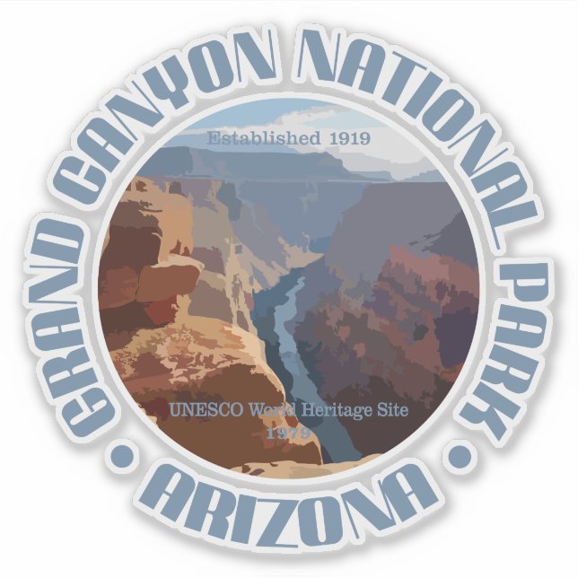 Grand Canyon NP Sticker (Front)