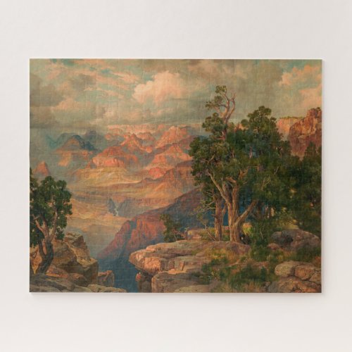 Grand Canyon of Arizona from Hermit Rim Road Jigsaw Puzzle