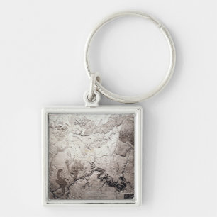 Grand Canyon of Colorado and UtahPanoramic Map Keychain