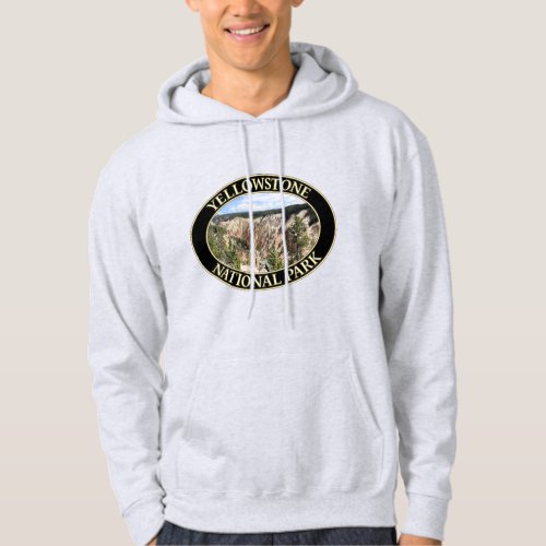 Grand Canyon of the Yellowstone at Yellowstone NP Hoodie