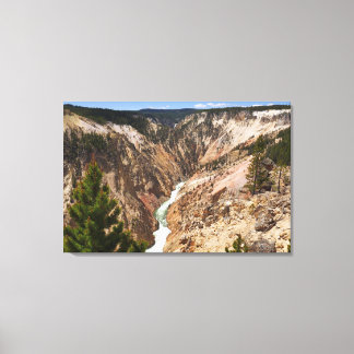 Grand Canyon of the Yellowstone Canvas Print