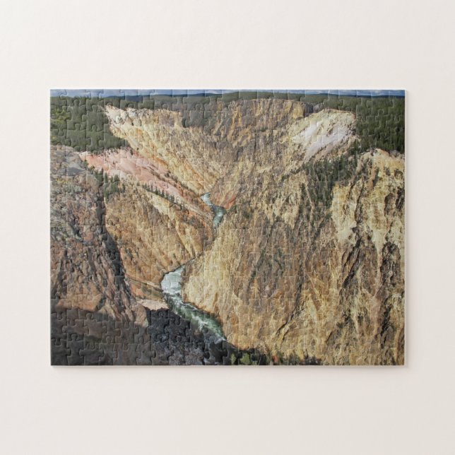 Grand Canyon of the Yellowstone Landscape Puzzle (Horizontal)