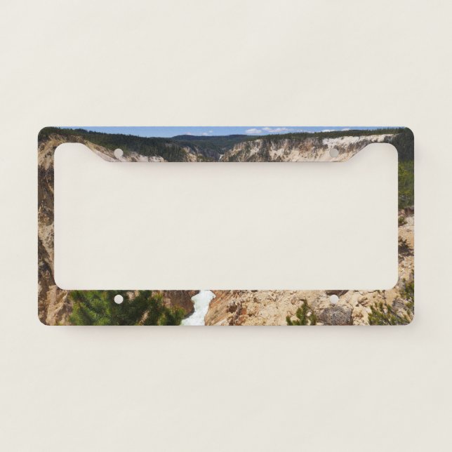 Grand Canyon of the Yellowstone License Plate Frame (Front)