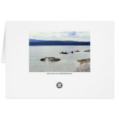 Grand Canyon of the Yellowstone River Cards (Back Horizontal)