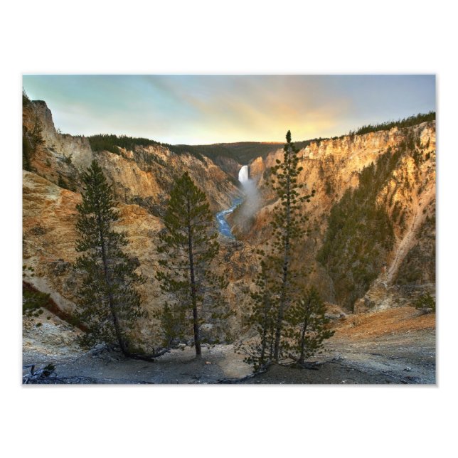 Grand Canyon of Yellowstone, Yellowstone Photo Print (Front)