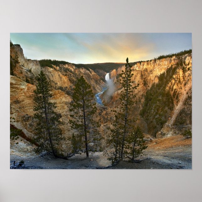 Grand Canyon of Yellowstone, Yellowstone Poster (Front)