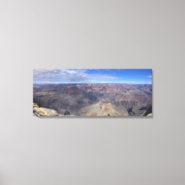 Grand Canyon Panorama Canvas Print (Front)