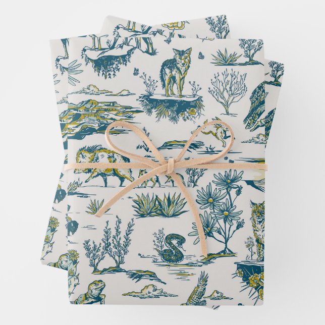 Grand Canyon Pattern Wrapping Paper Cute Gift Wrap (In situ)