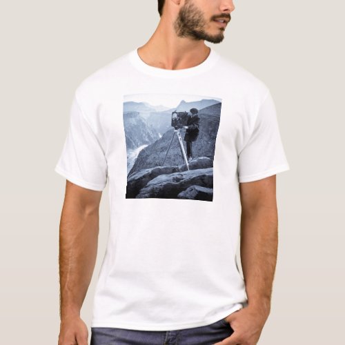 Grand Canyon Photographer Large Movie Camera T_Shirt