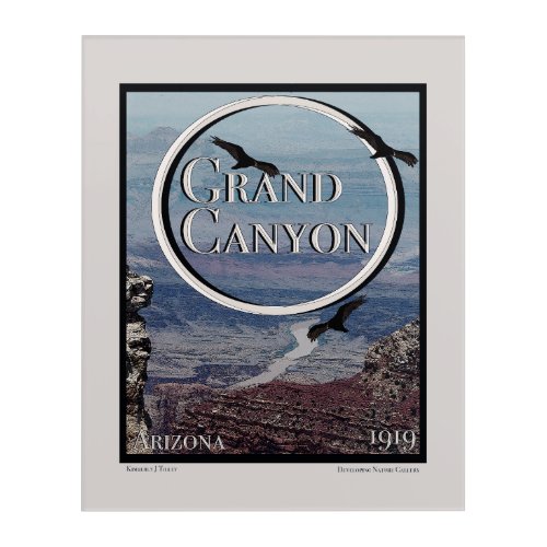 Grand Canyon Poster Acrylic Print