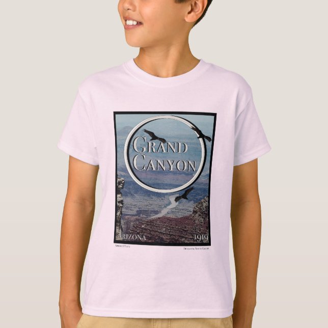 Grand Canyon Poster T-Shirt (Front)