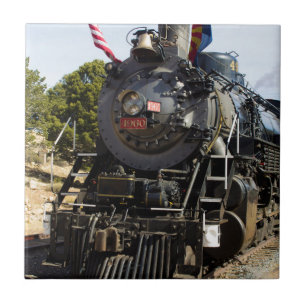 Grand Canyon Railway steam engine 4960 Ceramic Tile