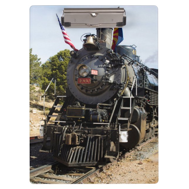 Grand Canyon Railway steam engine 4960 Clipboard (Front)