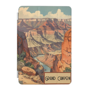 Grand Canyon Retro Travel Design iPad Mini Cover