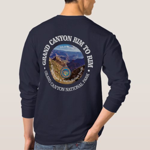 Grand Canyon Rim to Rim rd T_Shirt