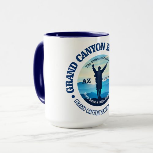 Grand Canyon Rim to Rim V Mug