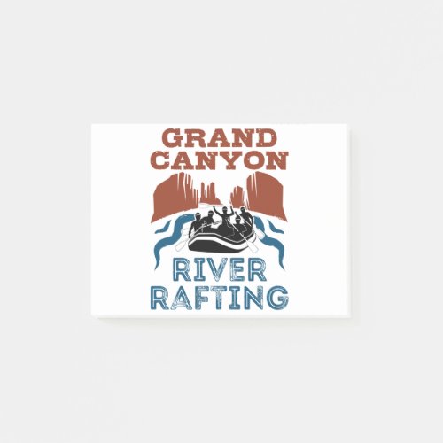Grand Canyon River Rafting Colorado River Post_it Notes