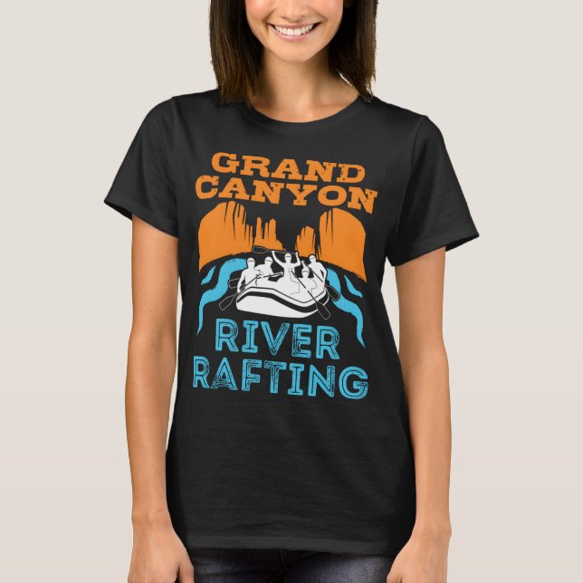 Grand Canyon River Rafting Colorado River T-Shirt (Front)
