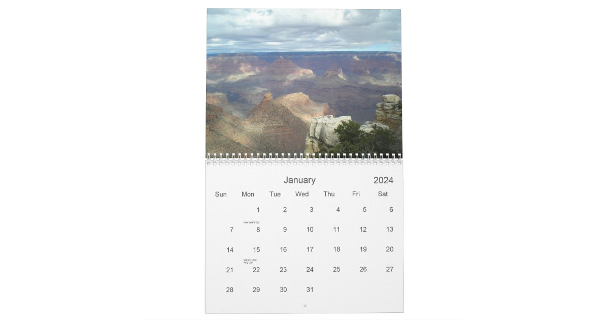 Grand Canyon/Sedona Calendar Zazzle