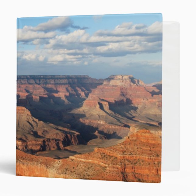 Grand Canyon seen from South Rim in Arizona 3 Ring Binder (Front/Inside)