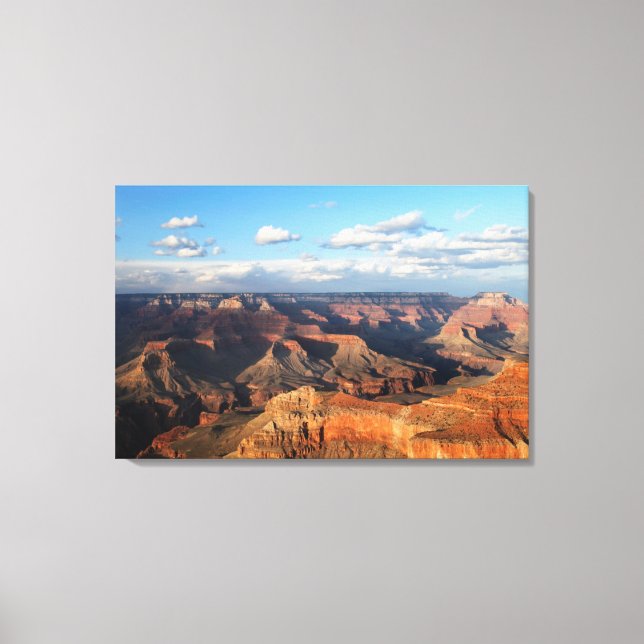 Grand Canyon seen from South Rim in Arizona Canvas Print (Front)