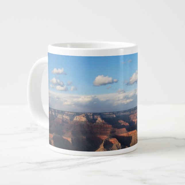 Grand Canyon seen from South Rim in Arizona Large Coffee Mug (Front Left)