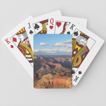 Grand Canyon Seen From South Rim In Arizona Playing Cards by usmountains at Zazzle