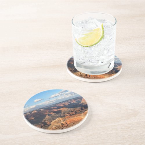 Grand Canyon seen from South Rim in Arizona Sandstone Coaster