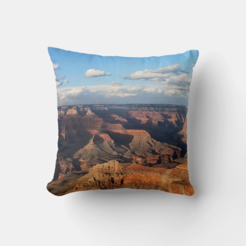 Grand Canyon seen from South Rim in Arizona Throw Pillow